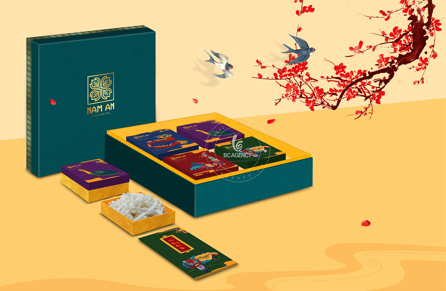 BỘ Ra Hộp Lớn 4 Hộp