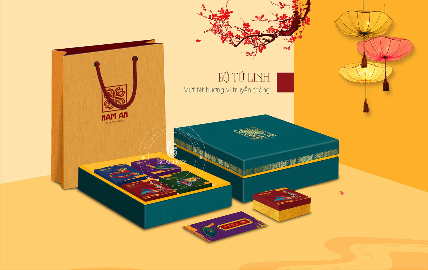 BỘ Ra Hộp Lớn 4 Hộp