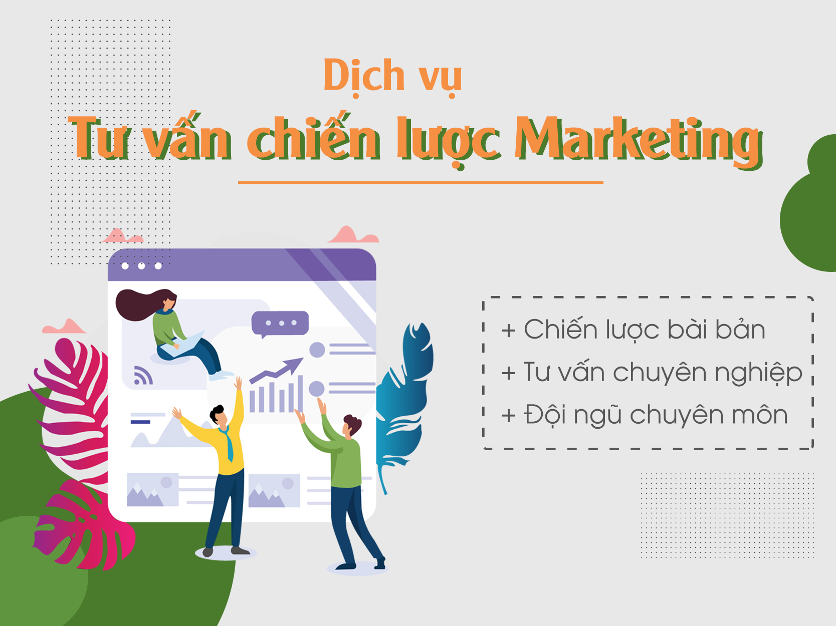 Dịch vụ tư vấn chiến lược marketing